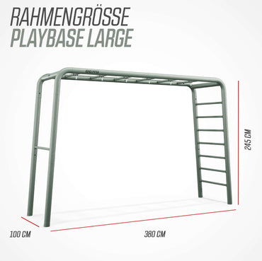 BERG PlayBase Large Reck/Leiter grün
