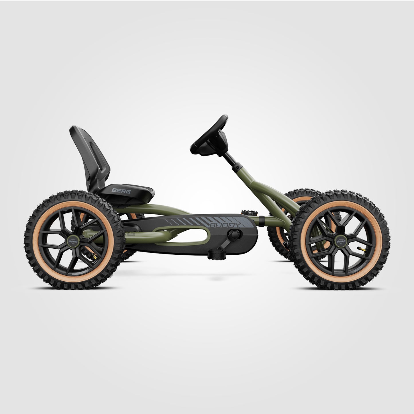BERG Gokart Buddy Trail Grün - Sonderedition