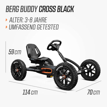 BERG Gokart Buddy Classic Blue 2.0 - special edition