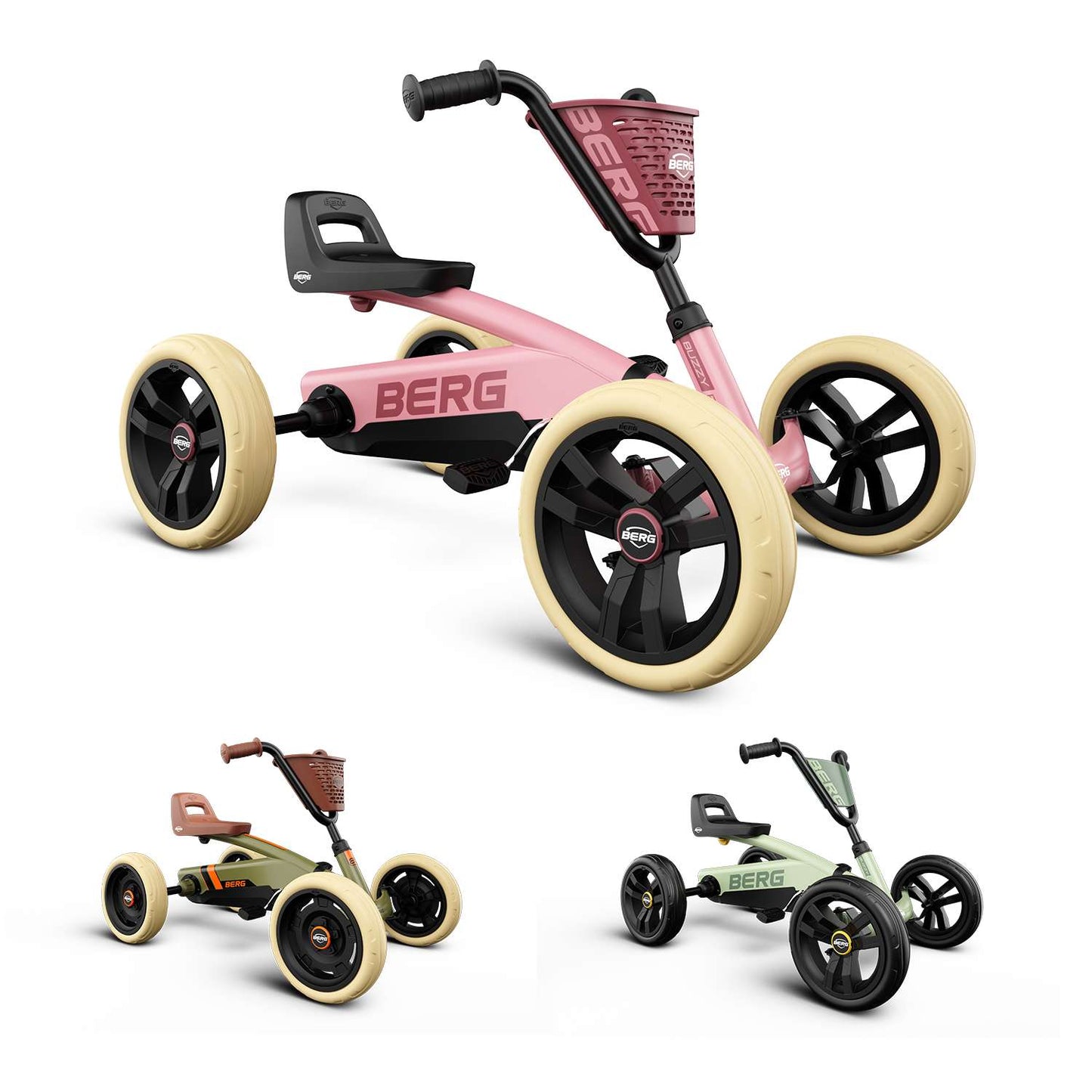 BERG Gokart Buzzy Retro Green