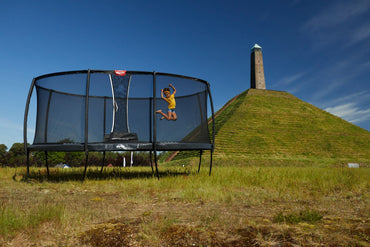 BERG Trampolin Grand Champion Regular 470 mit Sicherheitsnetz Deluxe