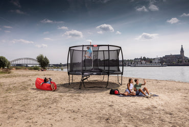 BERG Trampolin Champion Regular 330 mit Sicherheitsnetz Deluxe