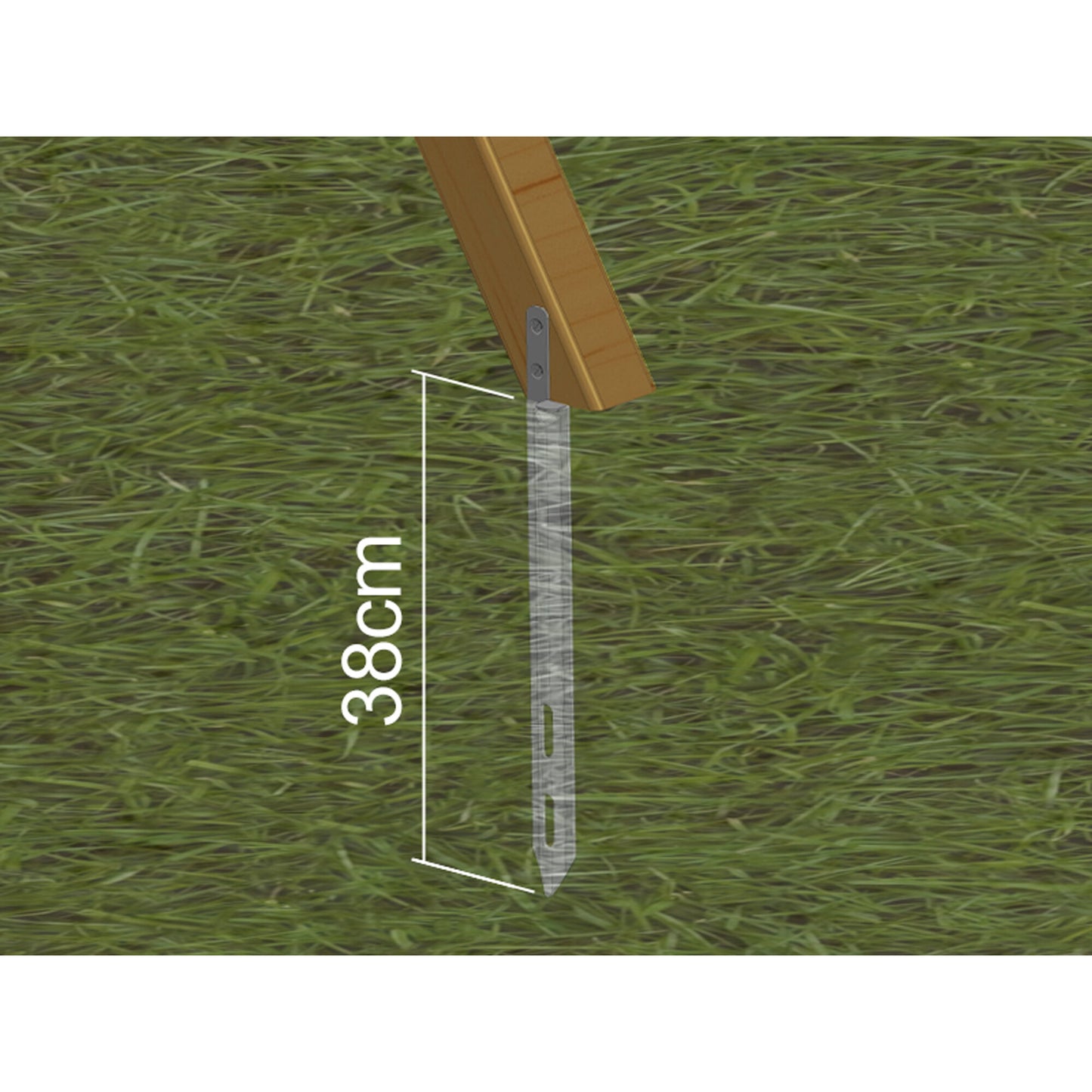 EXIT anchor set for play equipment and playhouses (4 pieces)