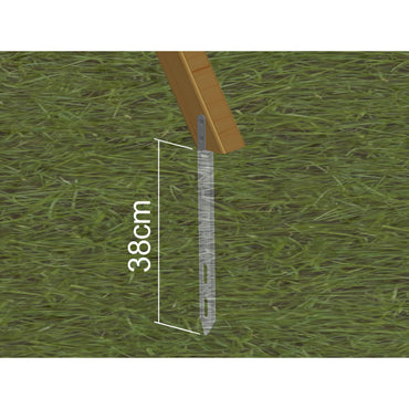 EXIT anchor set for play equipment and playhouses (4 pieces)