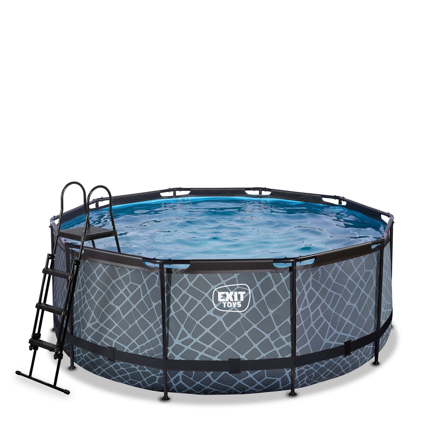 EXIT Pool ø360x122cm mit Sandfilterpumpe