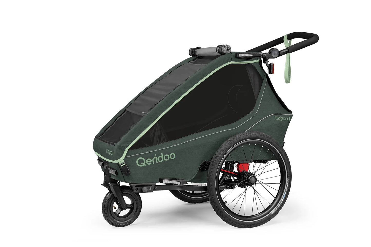 Qeridoo Kidgoo 2 Fidlock Edition 2024 - Bicycle Trailer Two-Seater