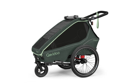 Qeridoo Kidgoo 2 Fidlock Edition 2024 - Bicycle Trailer Two-Seater