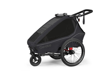 Qeridoo Kidgoo 2 Fidlock Edition 2024 - Bicycle Trailer Two-Seater
