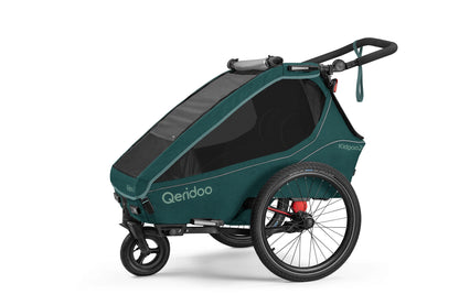 Qeridoo Kidgoo 2 Fidlock Edition 2024 - Bicycle Trailer Two-Seater