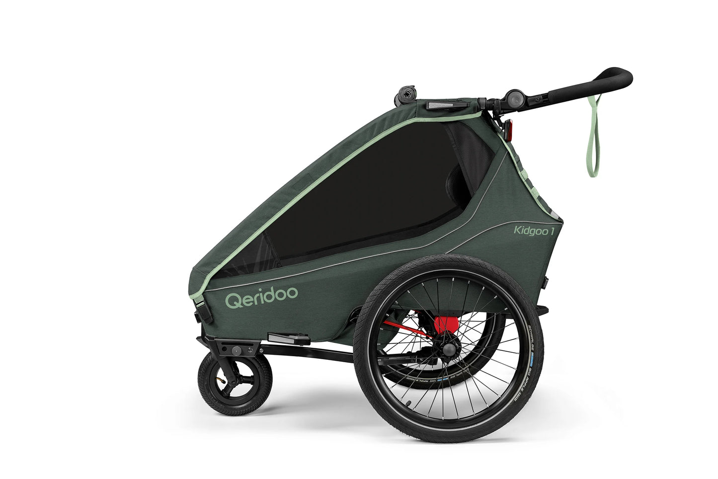 Qeridoo Kidgoo 2 Fidlock Edition 2024 - Bicycle Trailer Two-Seater