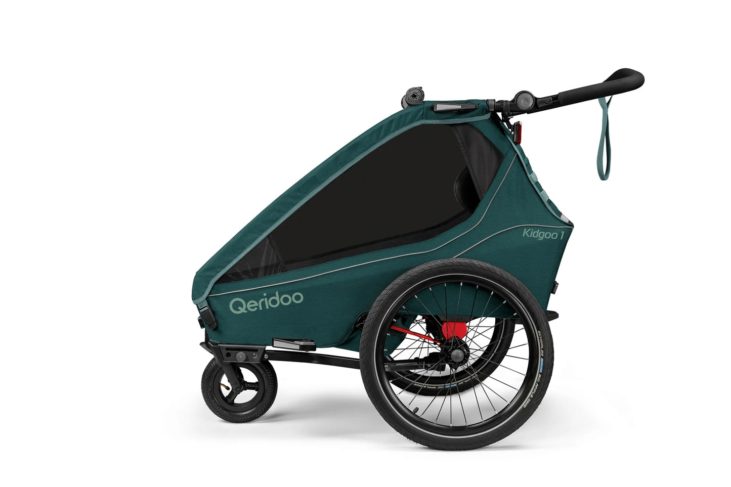 Qeridoo Kidgoo 2 Fidlock Edition 2024 - Bicycle Trailer Two-Seater