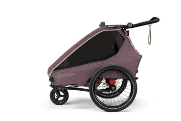 Qeridoo Kidgoo 2 Fidlock Edition 2024 - Bicycle Trailer Two-Seater