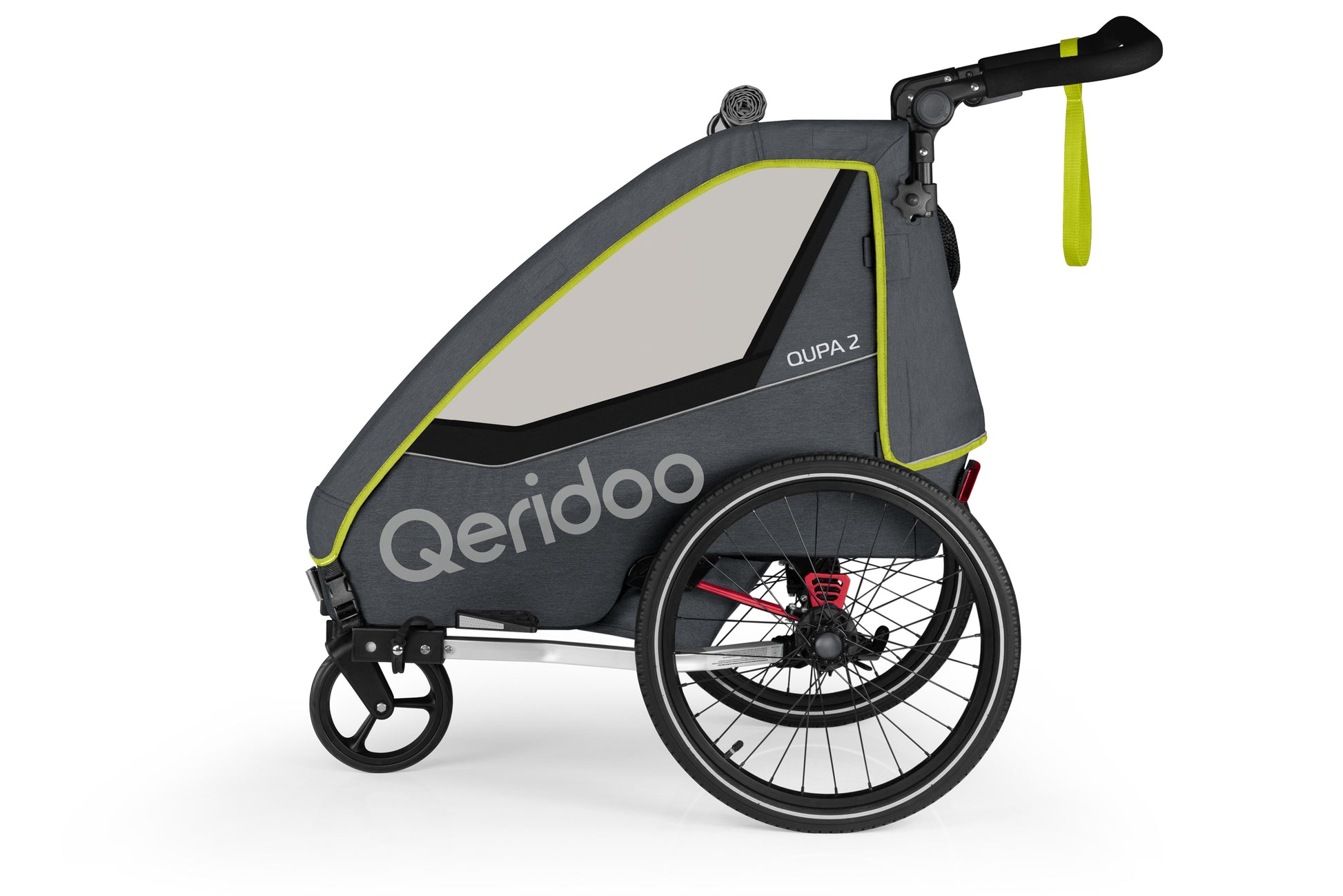 Qeridoo QUPA2 Lime Seite Buggy