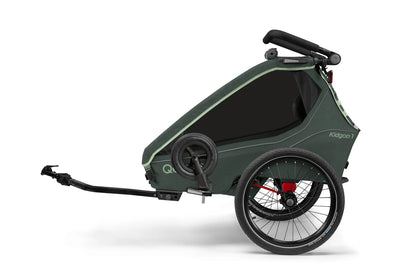 Qeridoo Kidgoo 2 Fidlock Edition 2024 - Bicycle Trailer Two-Seater