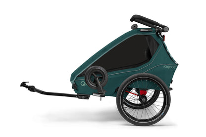 Qeridoo Kidgoo 2 Fidlock Edition 2024 - Bicycle Trailer Two-Seater