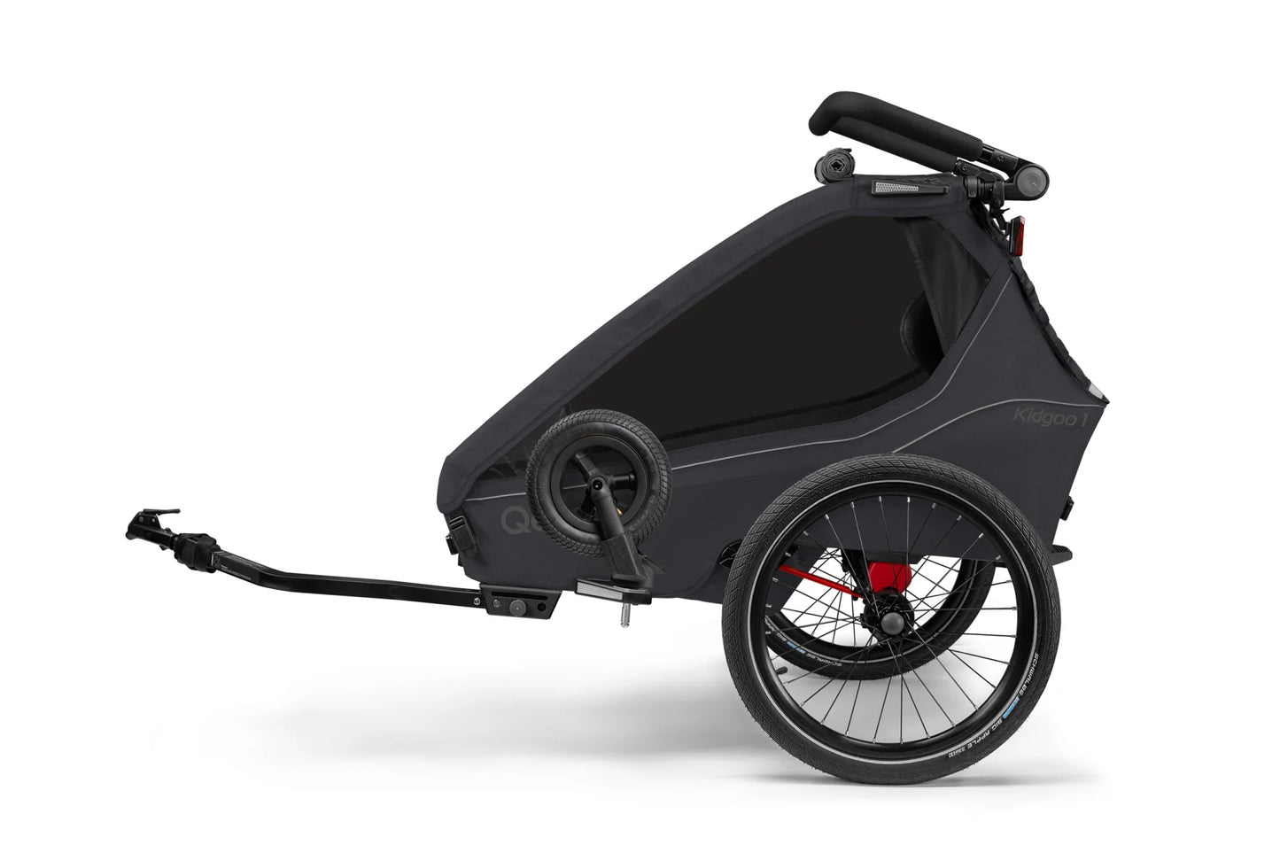 Qeridoo Kidgoo 2 Fidlock Edition 2024 - Bicycle Trailer Two-Seater