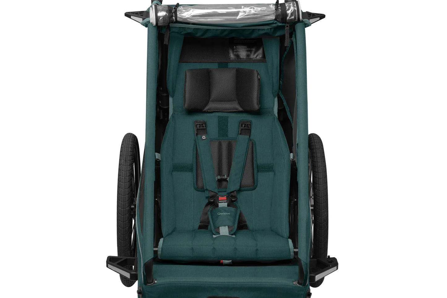 Qeridoo Kidgoo 2 Fidlock Edition 2024 - Bicycle Trailer Two-Seater