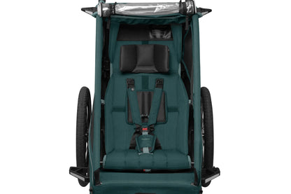 Qeridoo Kidgoo 2 Fidlock Edition 2024 - Bicycle Trailer Two-Seater