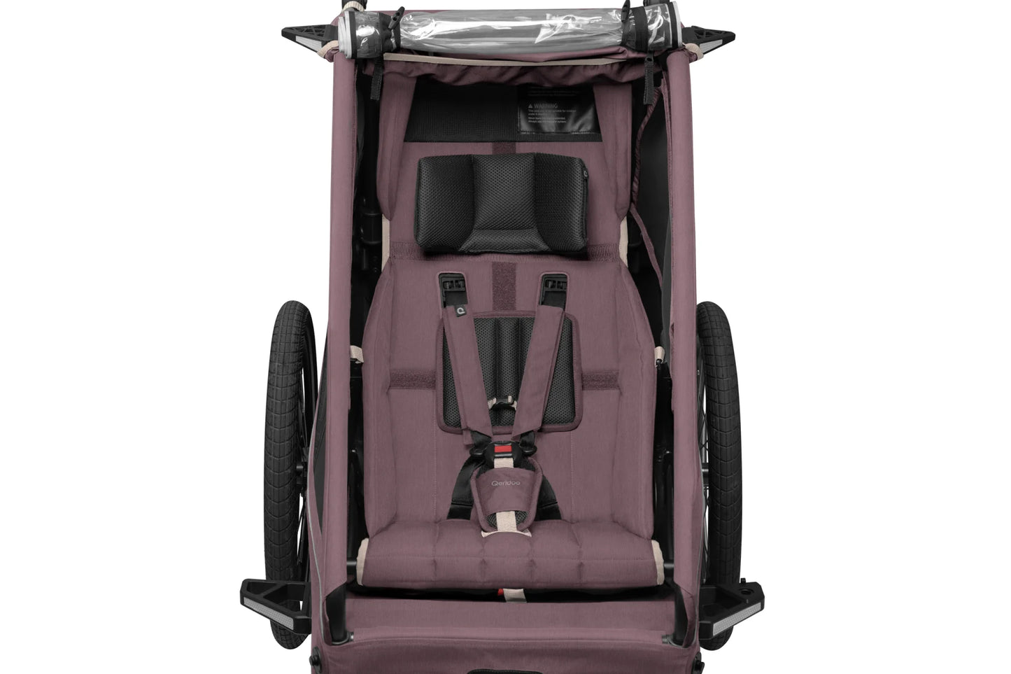 Qeridoo Kidgoo 2 Fidlock Edition 2024 - Bicycle Trailer Two-Seater