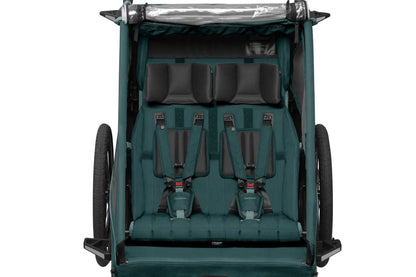 Qeridoo Kidgoo 2 Fidlock Edition 2024 - Bicycle Trailer Two-Seater