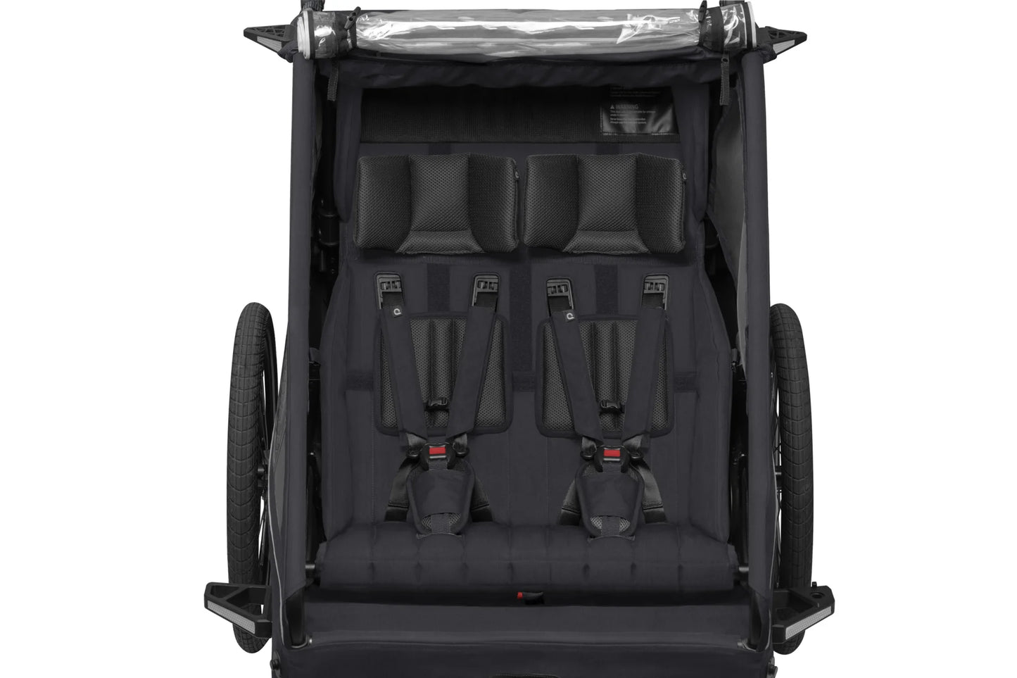 Qeridoo Kidgoo 2 Fidlock Edition 2024 - Bicycle Trailer Two-Seater