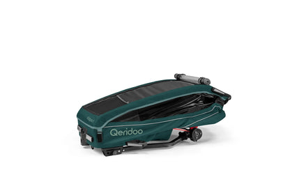 Qeridoo Kidgoo 2 Fidlock Edition 2024 - Bicycle Trailer Two-Seater