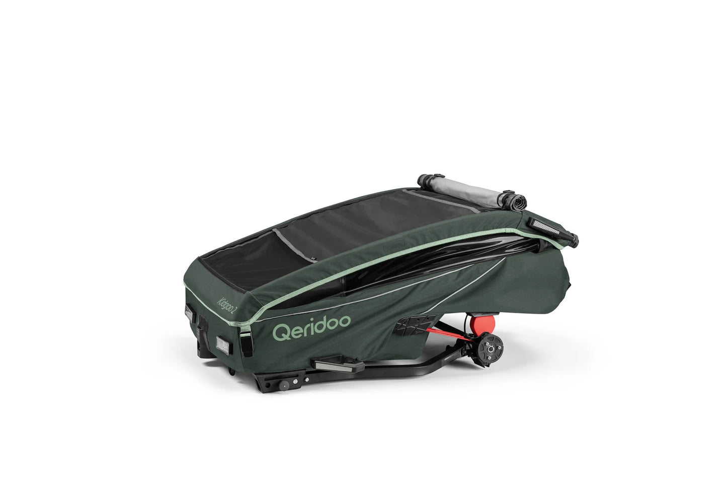 Qeridoo Kidgoo 2 Fidlock Edition 2024 - Bicycle Trailer Two-Seater