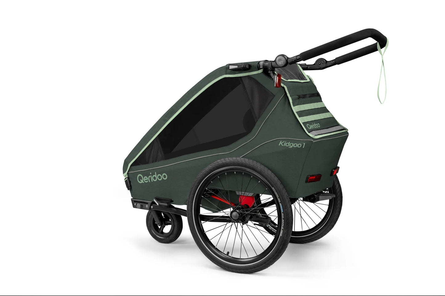 Qeridoo Kidgoo 2 Fidlock Edition 2024 - Bicycle Trailer Two-Seater