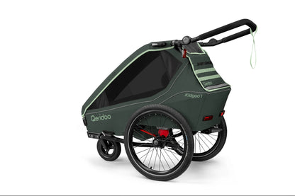Qeridoo Kidgoo 2 Fidlock Edition 2024 - Bicycle Trailer Two-Seater