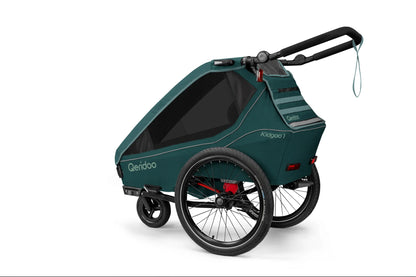 Qeridoo Kidgoo 2 Fidlock Edition 2024 - Bicycle Trailer Two-Seater