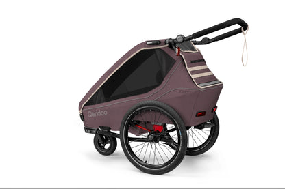 Qeridoo Kidgoo 2 Fidlock Edition 2024 - Bicycle Trailer Two-Seater
