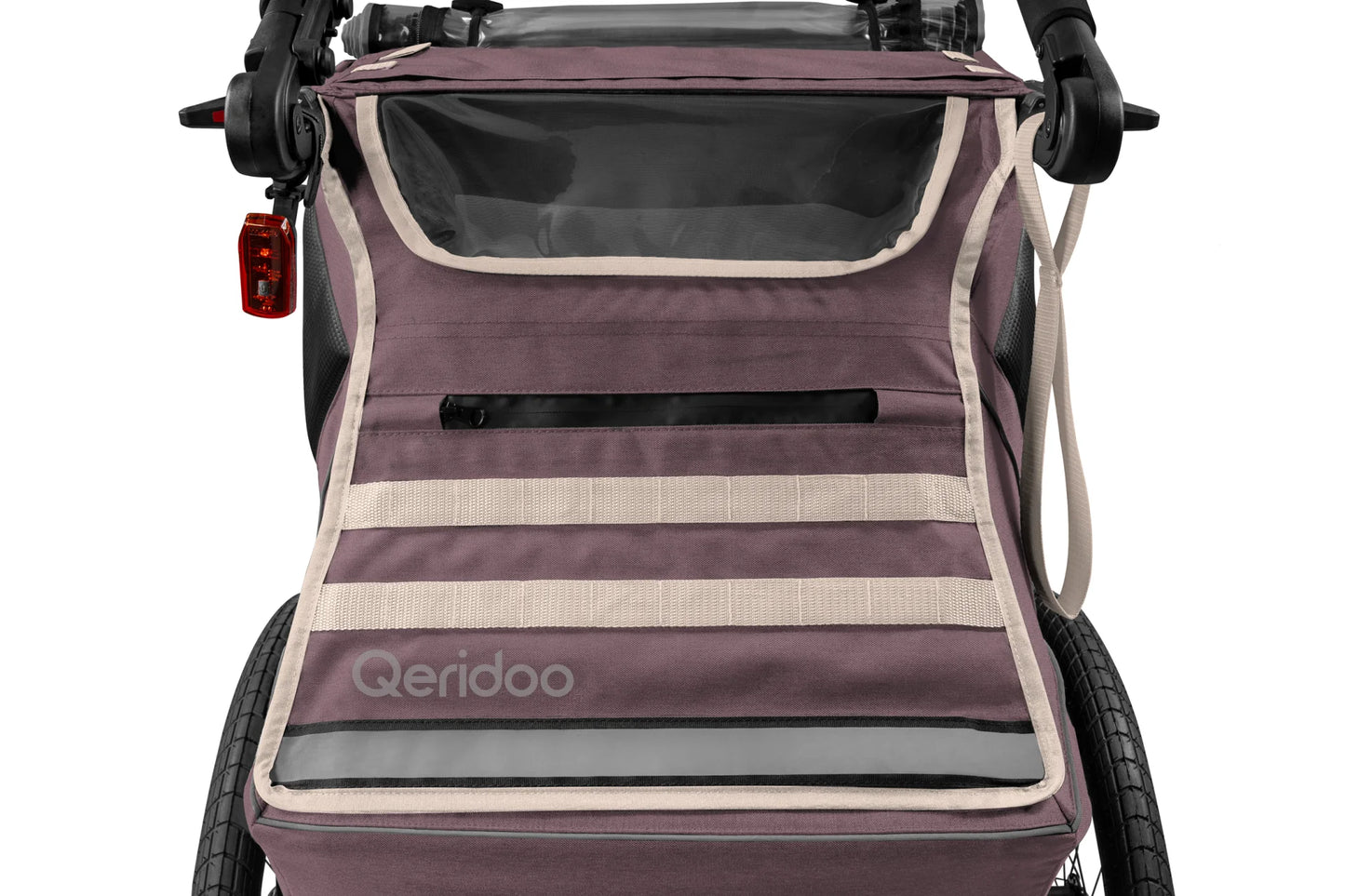 Qeridoo Kidgoo 2 Fidlock Edition 2024 - Bicycle Trailer Two-Seater