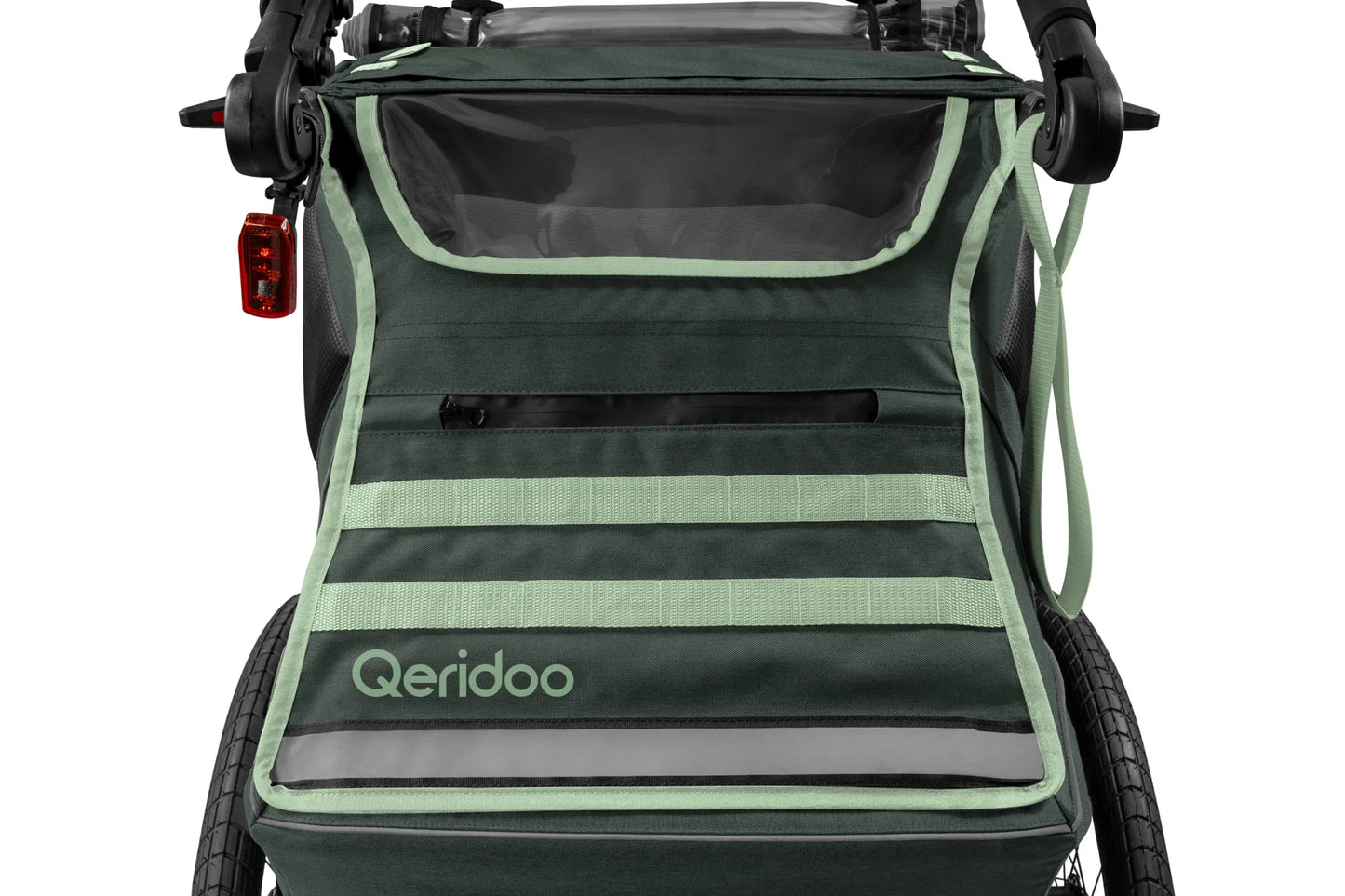 Qeridoo Kidgoo 2 Fidlock Edition 2024 - Bicycle Trailer Two-Seater