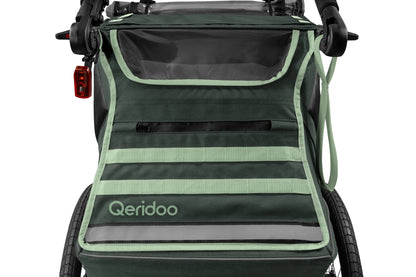Qeridoo Kidgoo 2 Fidlock Edition 2024 - Bicycle Trailer Two-Seater
