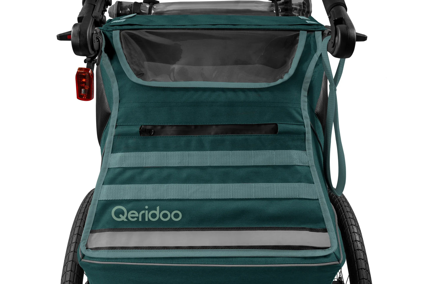 Qeridoo Kidgoo 2 Fidlock Edition 2024 - Bicycle Trailer Two-Seater