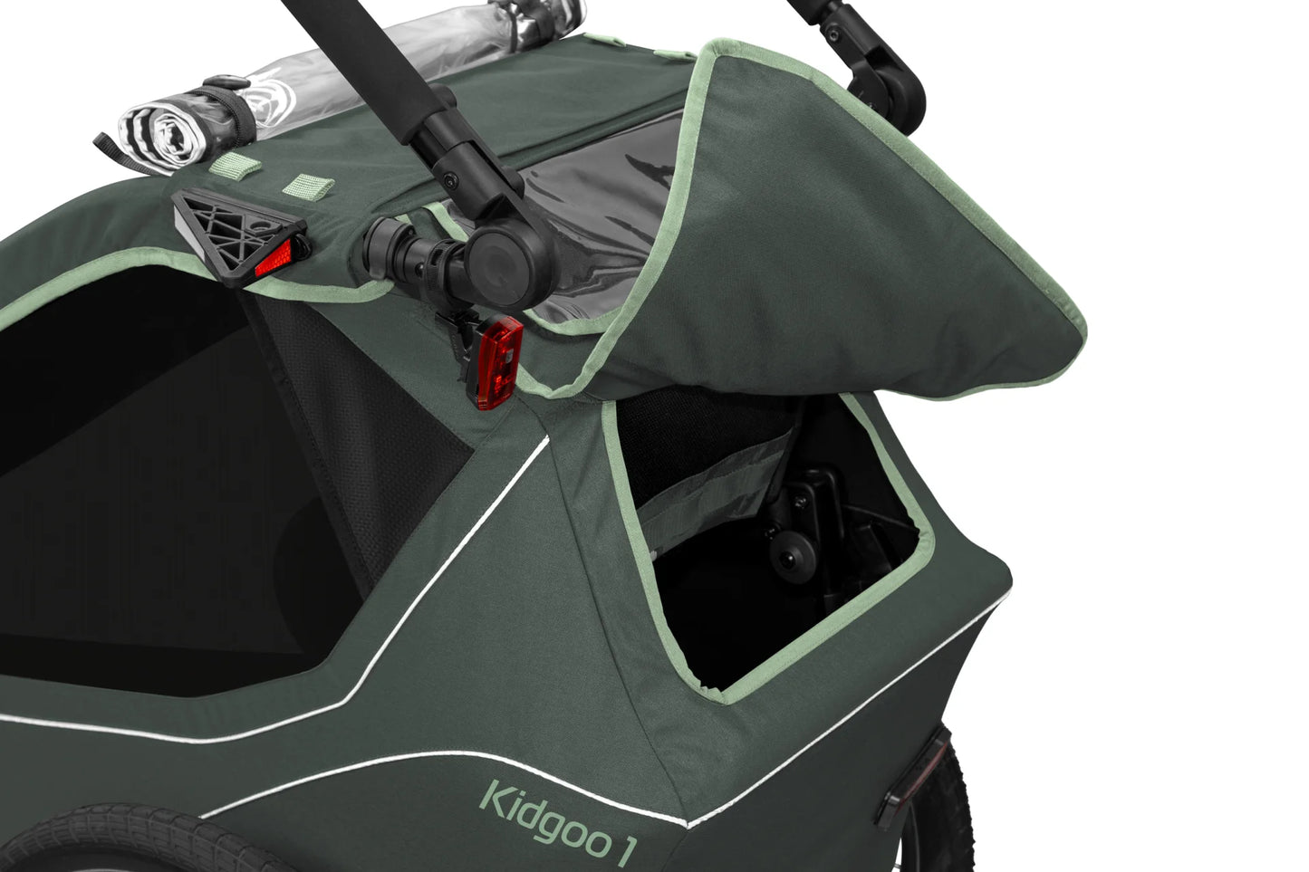Qeridoo Kidgoo 2 Fidlock Edition 2024 - Bicycle Trailer Two-Seater