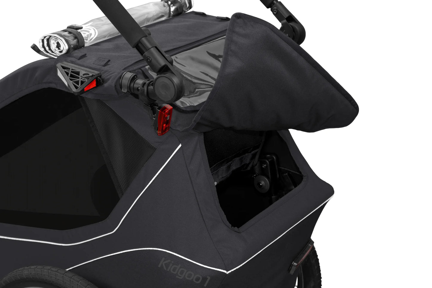 Qeridoo Kidgoo 2 Fidlock Edition 2024 - Bicycle Trailer Two-Seater