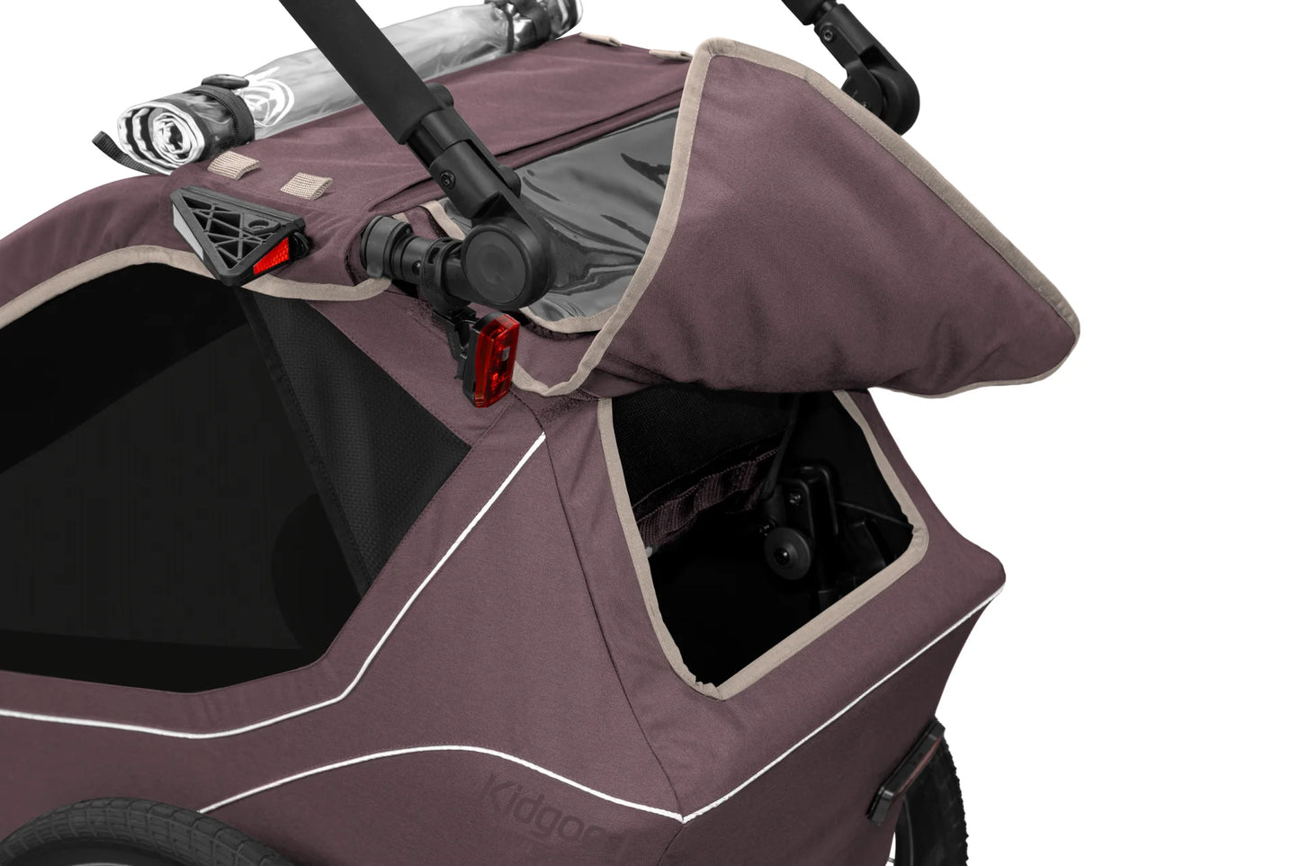 Qeridoo Kidgoo 2 Fidlock Edition 2024 - Bicycle Trailer Two-Seater