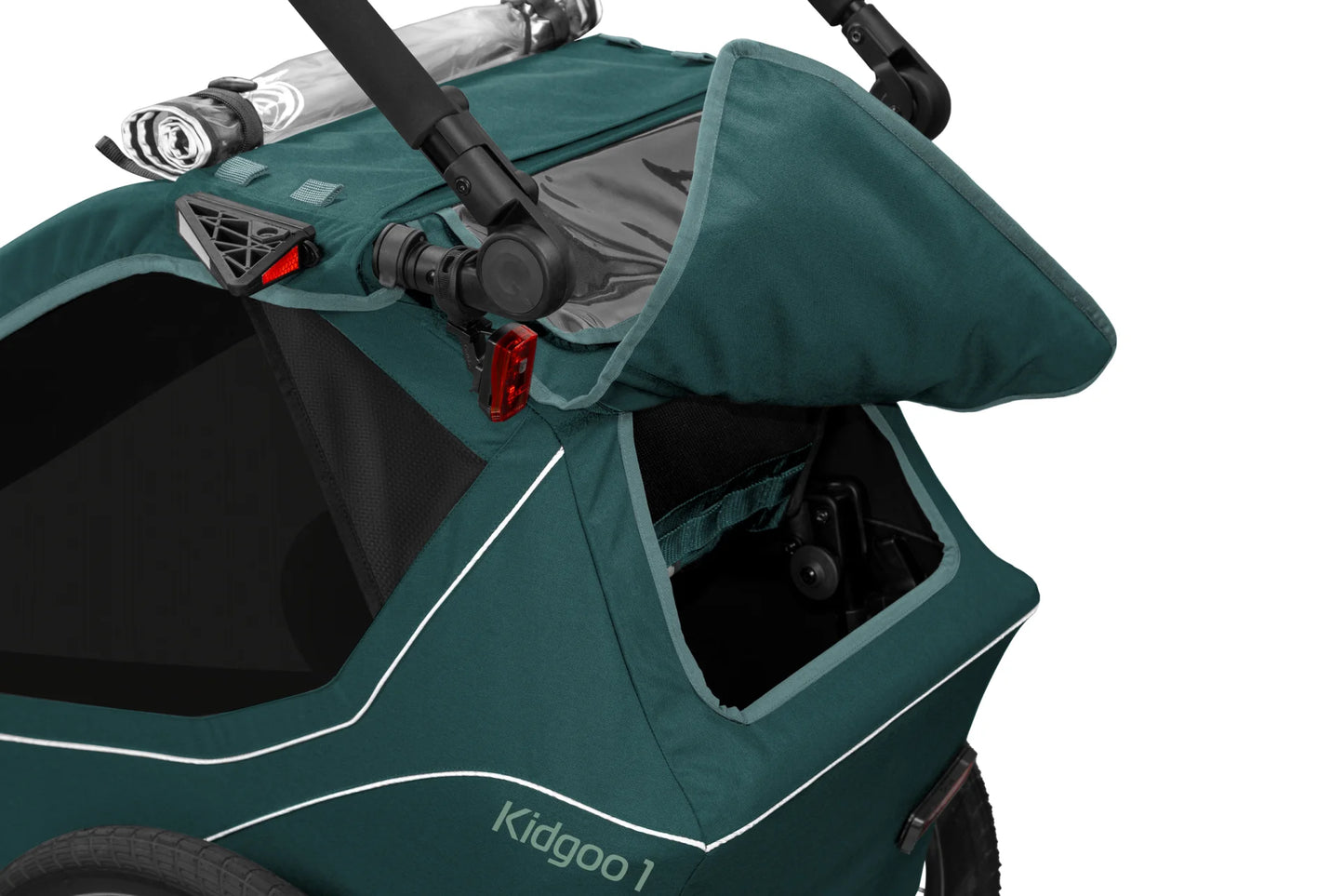 Qeridoo Kidgoo 2 Fidlock Edition 2024 - Bicycle Trailer Two-Seater