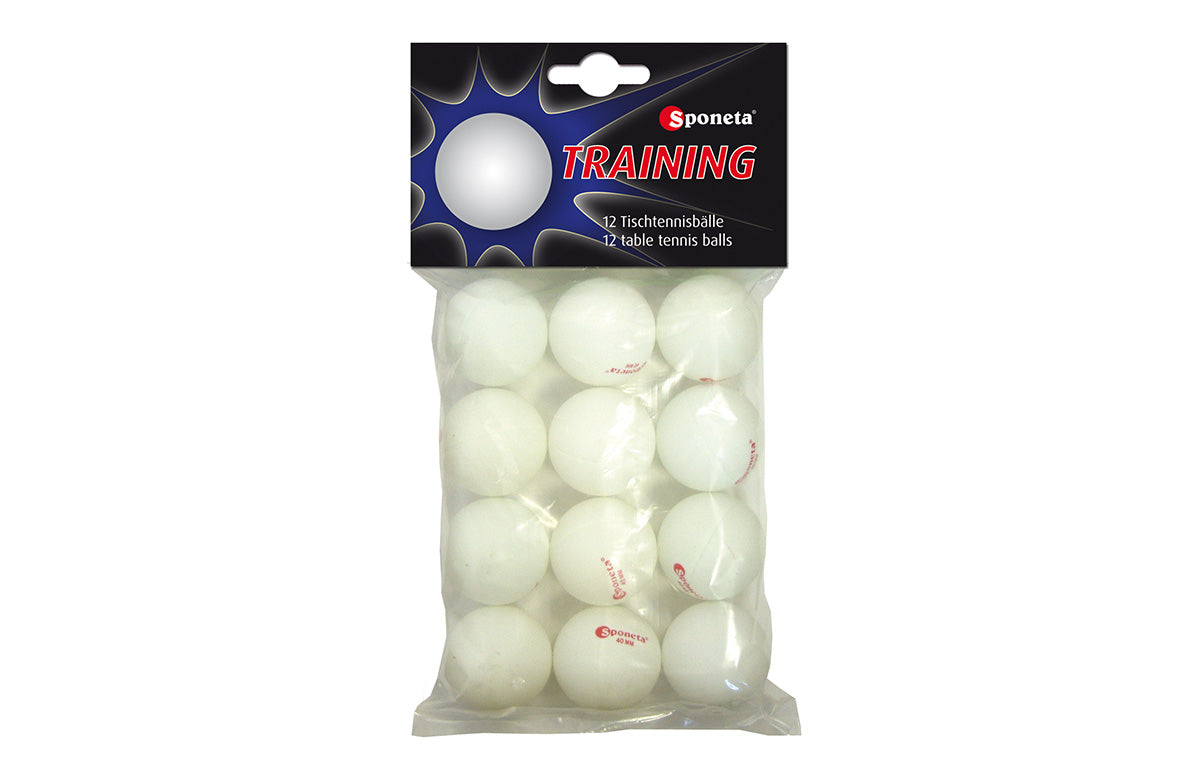 Sponeta table tennis balls set of 12