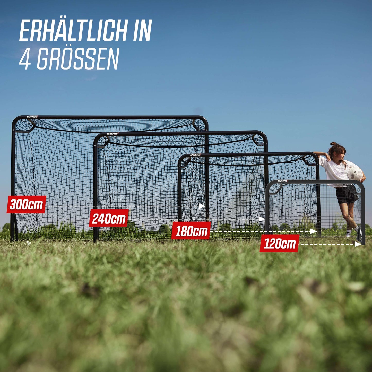 BERG SportsGoal XS Netztor 80x120cm