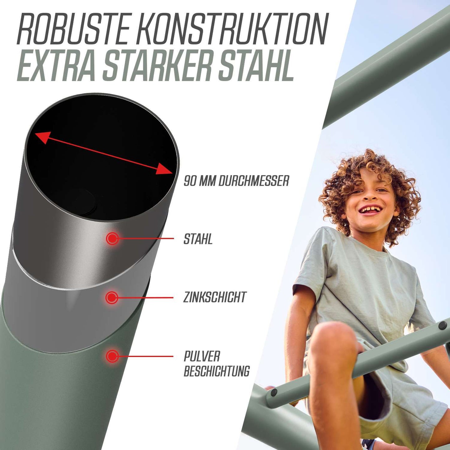 BERG PlayBase Large Bar/Ladder 