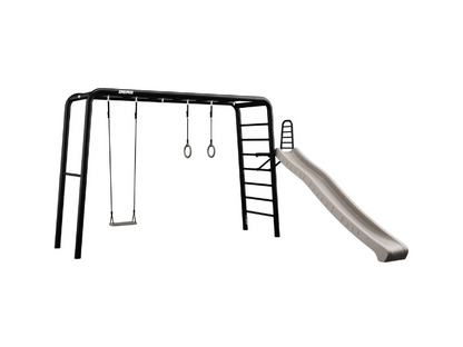 BERG PlayBase Large Horizontal Bar/Ladder with Rubber &amp; Baby Swing &amp; Swing Seat &amp; Trapeze 