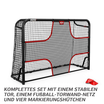 BERG SportsGoal Torwand Netz M 240x160cm mit Torwand-Netz