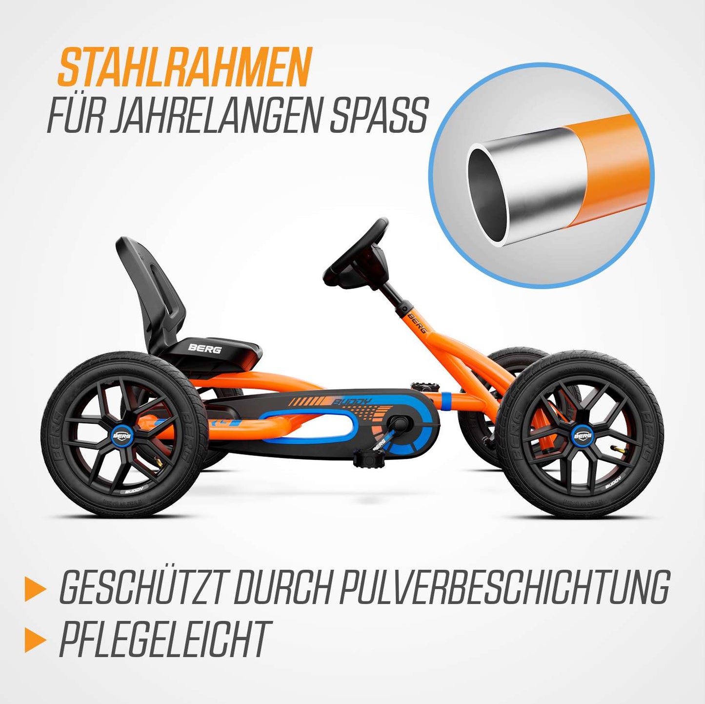 BERG Gokart Buddy B-Orange 2.0
