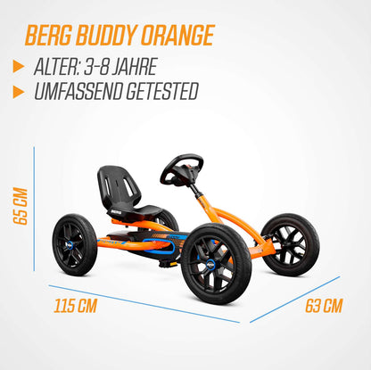 BERG Gokart Buddy B-Orange 2.0