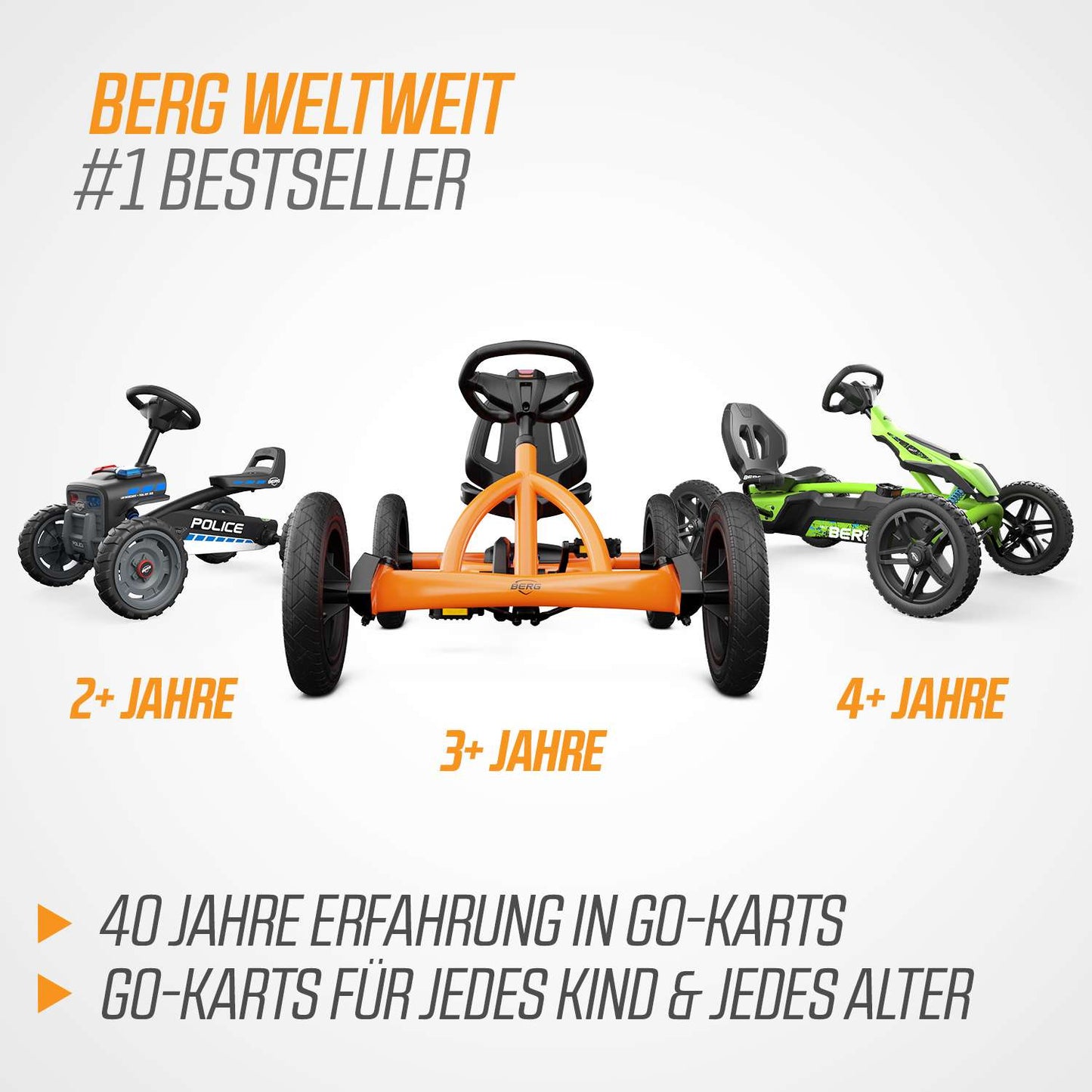 BERG Gokart Buddy B-Orange 2.0