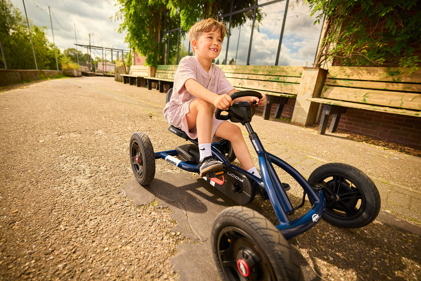 BERG Gokart Buddy Classic Blue 2.0 - Sonderedition