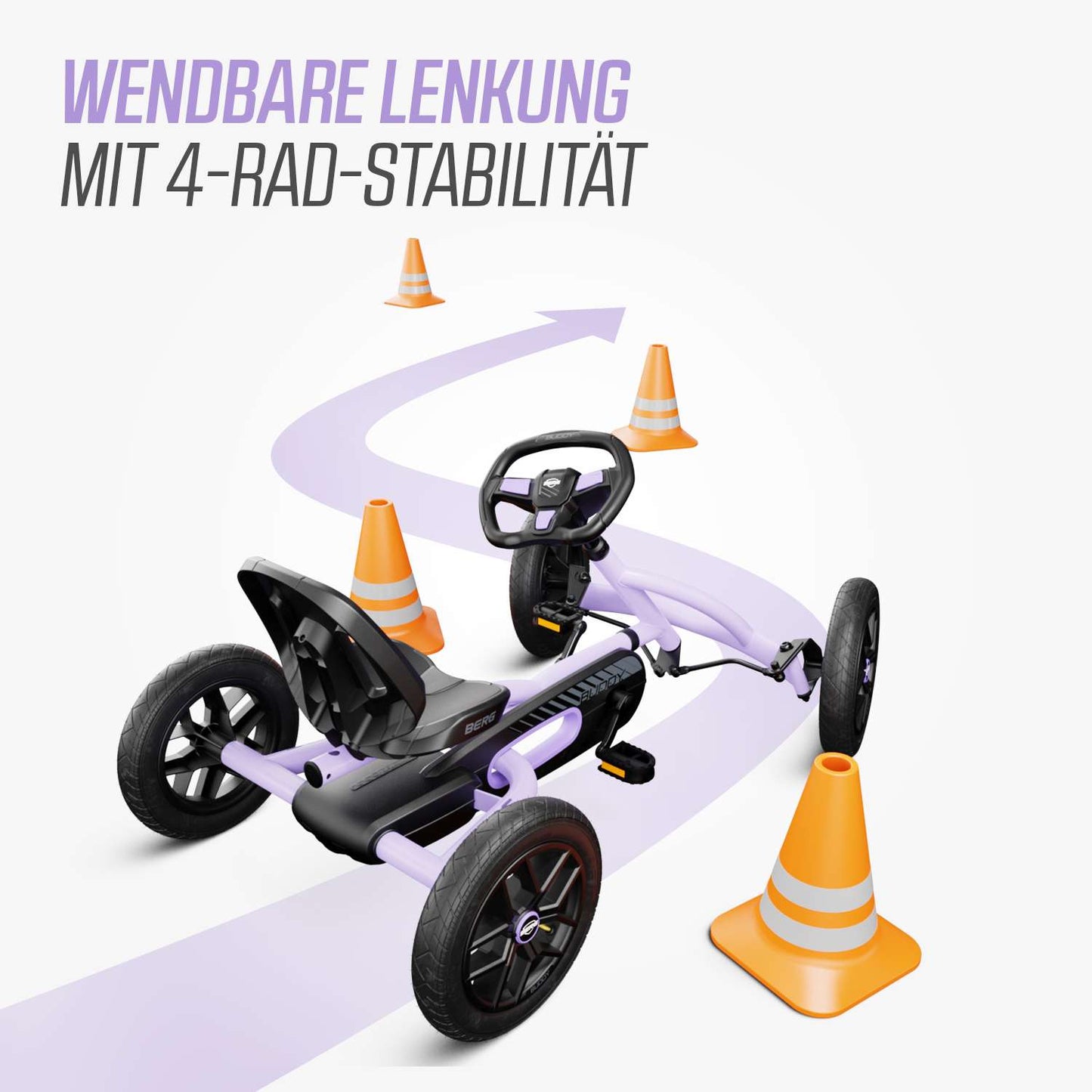 BERG Gokart BERG Buddy Purple-lila