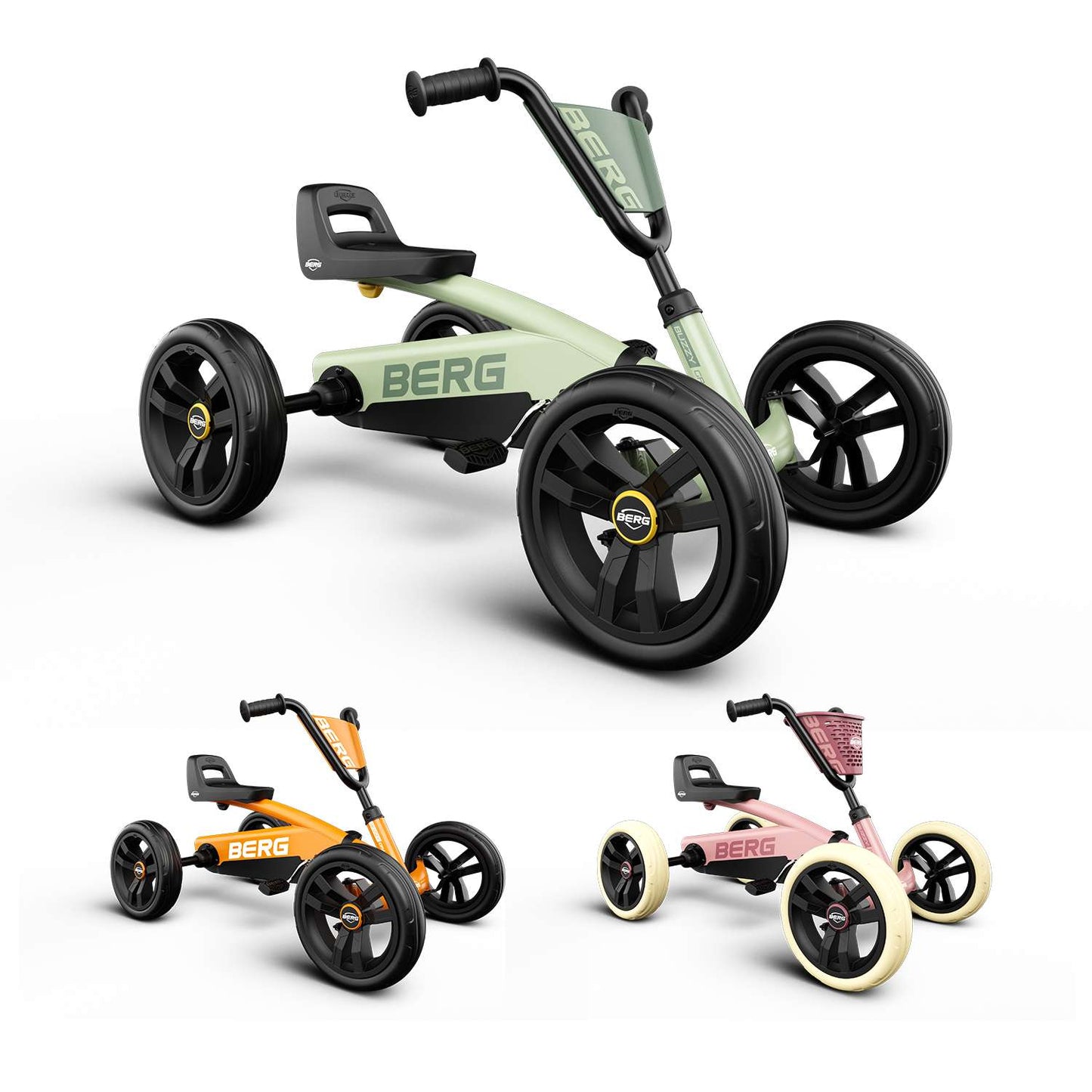 BERG Gokart Buzzy Retro Green